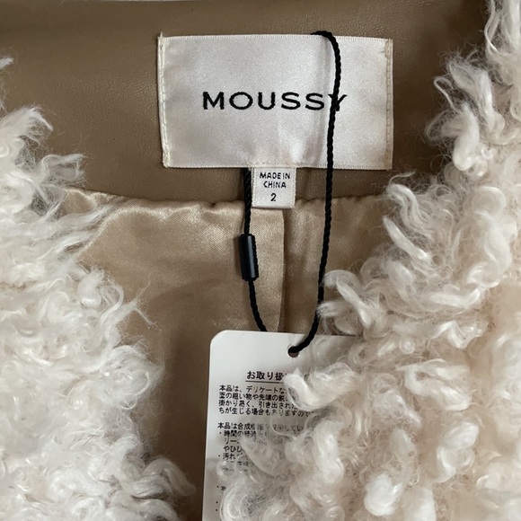 Moussy Faux Lamb Jacket - Picture 4 of 9